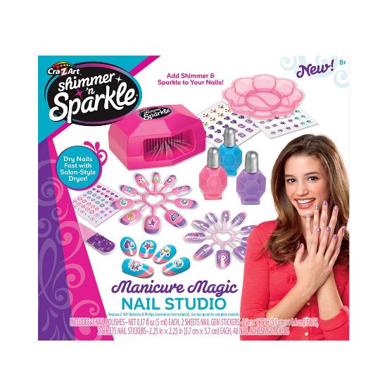 صورة طلاء الأظافر السحريه شيمر ن سباركل استوديو ماجيك للأظافر